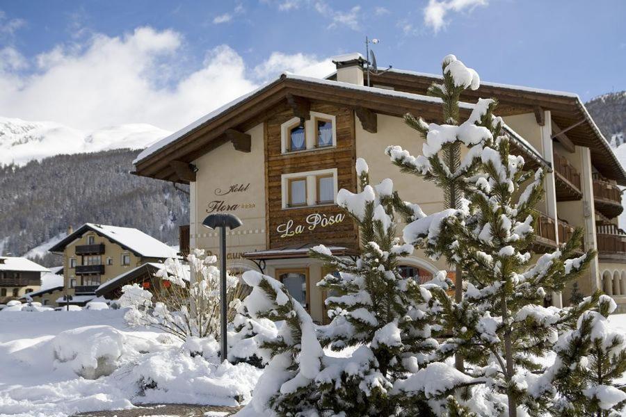 Hotel Flora Livigno Exterior foto